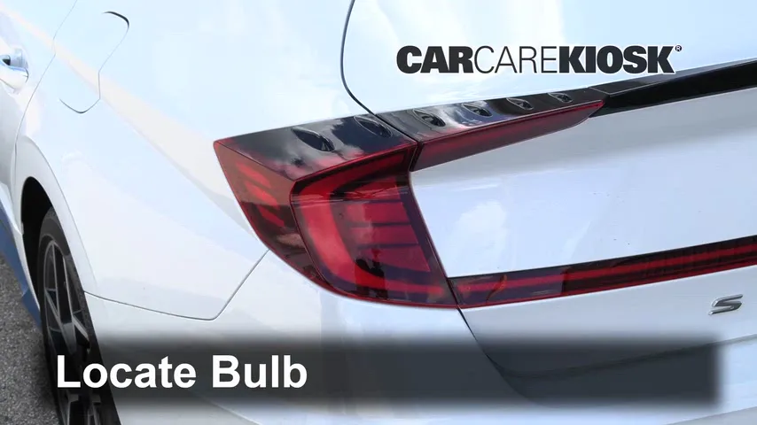 2021 Hyundai Sonata N Line 2.5L 4 Cyl. Turbo Éclairage Feux de position arrière (remplacer ampoule)